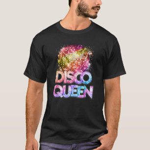 Disco-Königin 70er Disco-Themen Vintage Siebziger T-Shirt