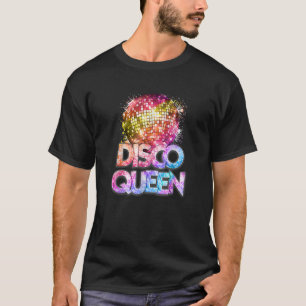 Disco-Königin 70er Disco-Themen Vintage Siebziger T-Shirt