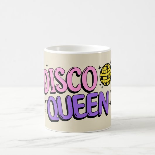 Disco-Königin Kaffeetasse (Mittel)
