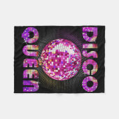 Disco Königin über die Burg Funk Fleecedecke (Vorderseite (Horizontal))