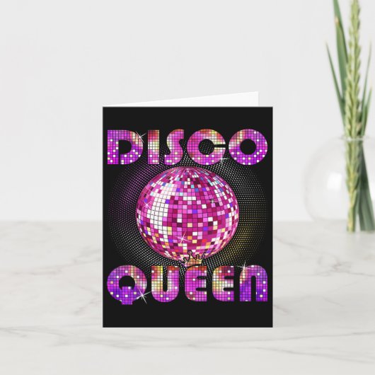 Disco Königin über die Burg Funk Karte (Vorderseite)