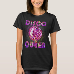 Disco Königin über die Burg Funk T-Shirt
