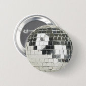 Disco-Kugel Foto Button (Vorne & Hinten)
