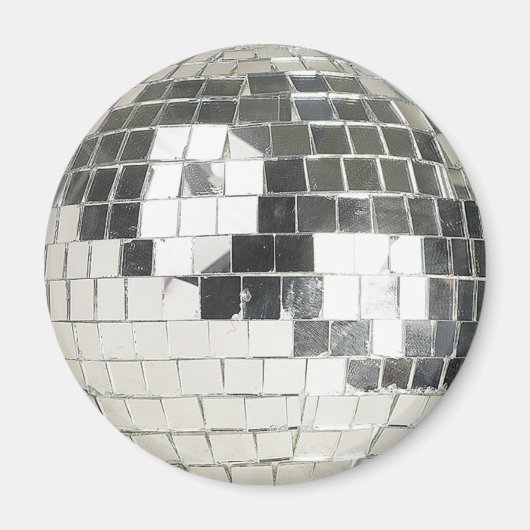 Disco-Kugel Foto Magnet (Vorne)