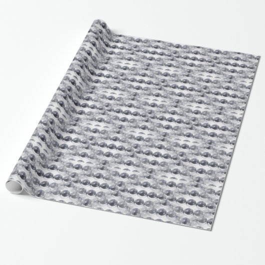 Disco-Kugel Geschenkpapier (Ungerollt)