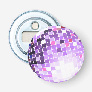 Disco-Kugel, Glitterkugel oder Spiegelkugel Flaschenöffner
