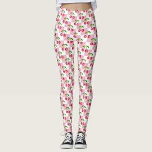 Disco-Kugel-Kirsch-Karo-Muster Leggings