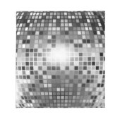 DISCO-KUGEL NOTIZBLOCK (Vorderseite)
