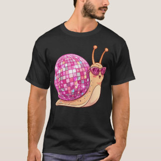 Disco-Kugel-Schnecke T-Shirt