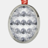 Disco-Kugel Silbernes Ornament (Links)