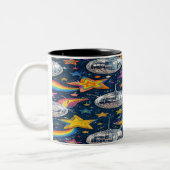 Disco-Kugel Stars Tasse (Links)