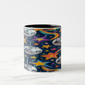 Disco-Kugel Stars Tasse (Mittel)