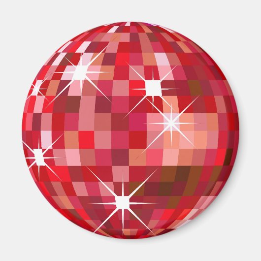 Disco-Kugelmagnet Magnet (Vorne)