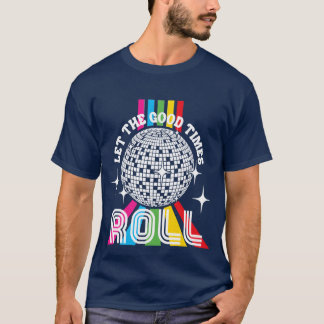 Disco Kugeln Club Lustig Retro Party Retro Groovy T-Shirt