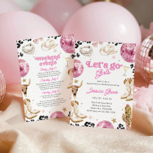 Disco-Kuhgirl Pink Nashville Junggesellinnenabschi