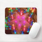 Disco-Licht-Stern Mousepad (Mit Mouse)