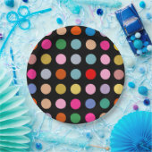 Disco-Lichter Pappteller (Party)
