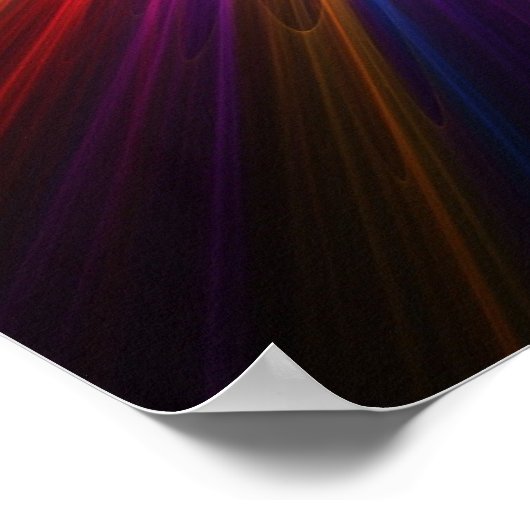 Disco light - Poster (Ecke)