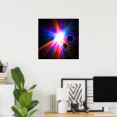 Disco light - Poster (Heimbüro)