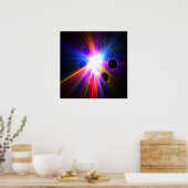 Disco light - Poster (Küche)