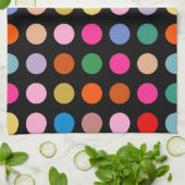 Disco Lights Geschirrtuch (Gefaltet)