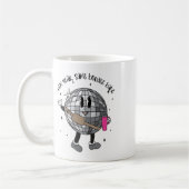 Disco Ll Neujahr Same Boujee Frohe Weihnachten Kaffeetasse (Links)