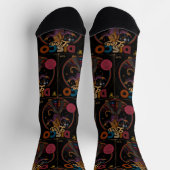 Disco-Löwe Socken (Oben)