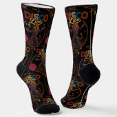 Disco-Löwe Socken (Gewinkelt)