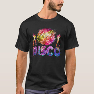 Disco Lustig 70er Jahre Vintage Retro Thema Tanzkö T-Shirt