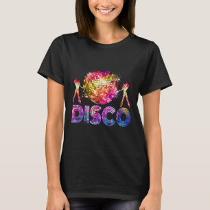 Disco Lustig 70er Vintage Retro Thema Tanzkönigin T-Shirt