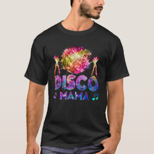 Disco Mama 70er Jahre Disco-Queen Vintage T-Shirt