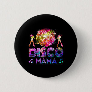 Disco Mama 70er Jahre Themed Disco Queen Vintag Se Button