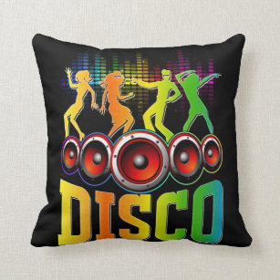 Disco Music 80er 90s Party Groove Funky Music Kissen