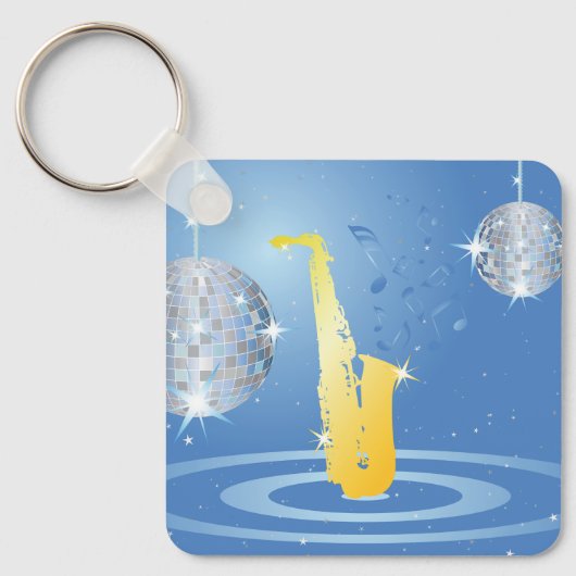 Disco Music Schlüsselanhänger (Vorderseite)
