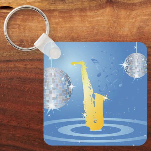Disco Music Schlüsselanhänger (Vorderseite)