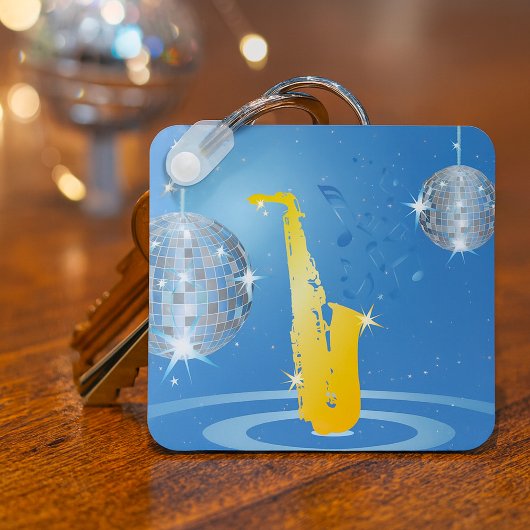 Disco Music Schlüsselanhänger