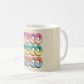 Disco-Musik Kaffeetasse (VorderseiteRechts)