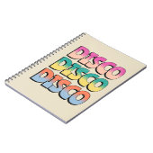 Disco-Musik Notizblock (Linke Seite)