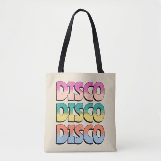 Disco-Musik Tasche (Vorderseite)