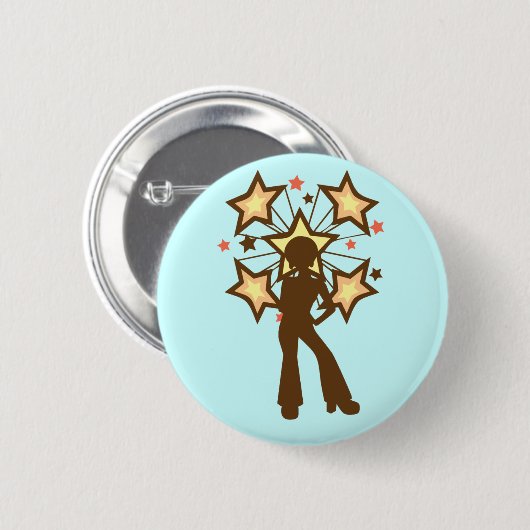 Disco-Mutter Button (Vorne & Hinten)