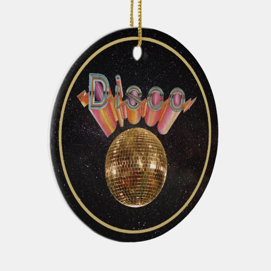 Disco - Nachtleben Keramikornament (Rechts)