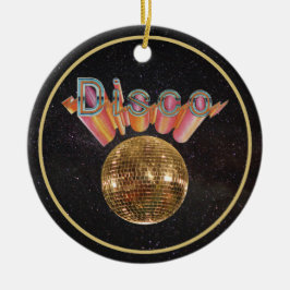Disco - Nachtleben Keramikornament