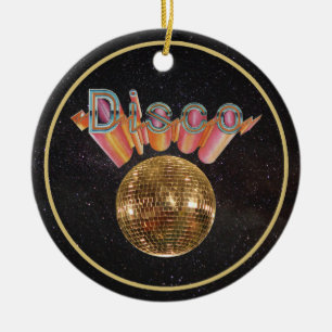 Disco - Nachtleben Keramikornament