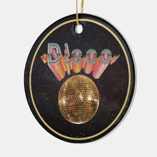 Disco - Nachtleben Keramikornament (Links)