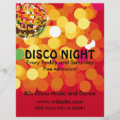 Disco Night 2 Music Flyer (Vorne)