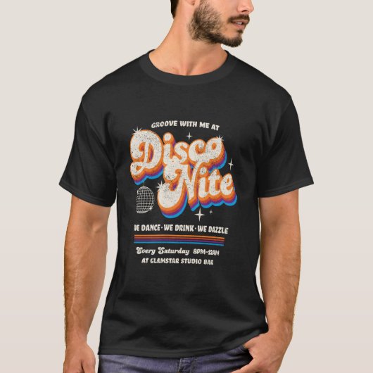 Disco Nite T-Shirt (Vorderseite)