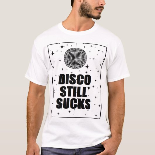 Disco noch ist zum Kotzen T-Shirt (Vorderseite)