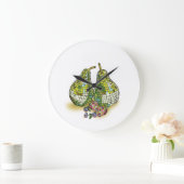 Disco Obstsäcke Große Wanduhr (Zuhause)