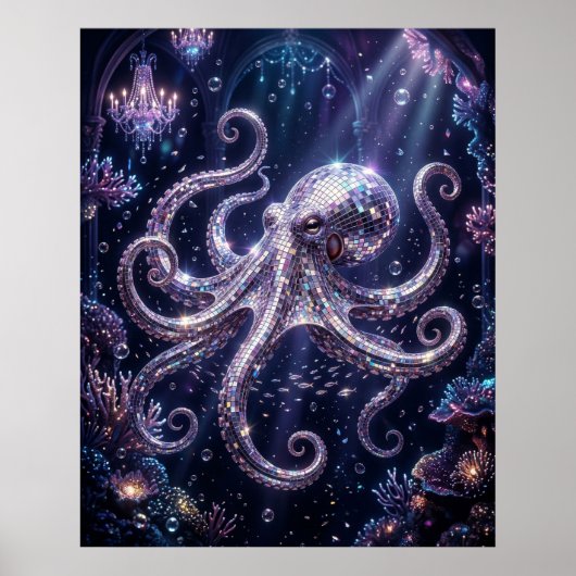 Disco-Oktopus-Riff Poster (Vorne)