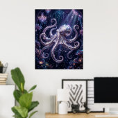 Disco-Oktopus-Riff Poster (Heimbüro)
